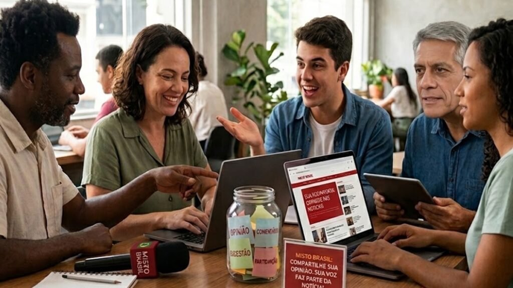 Sua voz importa: comente nas notícias do Misto Brasil