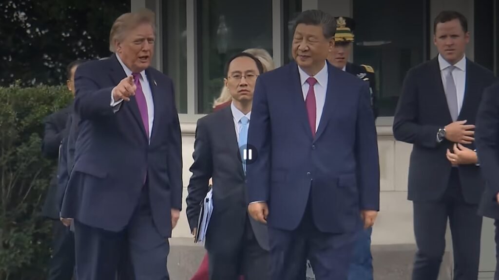Trump e Xi Jinping trataram de “assuntos urgentes”