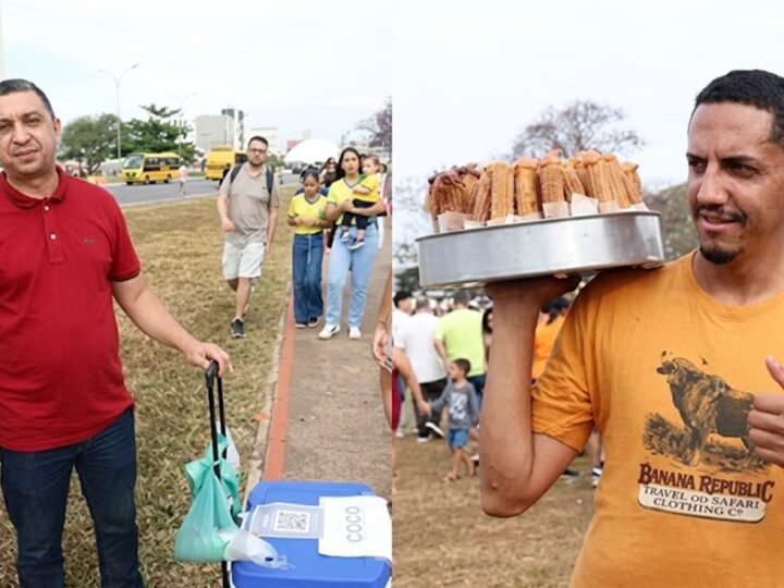 Vendedores buscam renda extra no Dia da Independência