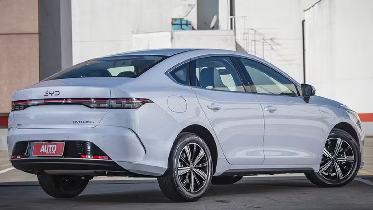 BYD King carro automóvel elétrico consumo Misto Brasil