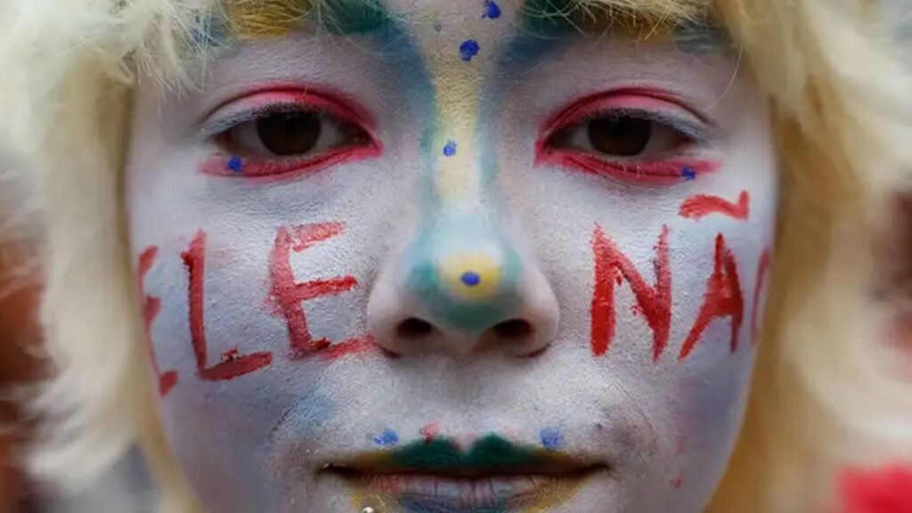 Estudantes participam de manifestação política-partidária no centro da cidade do Rio de Janeiro/Fernando Frazão/Agência Brasil