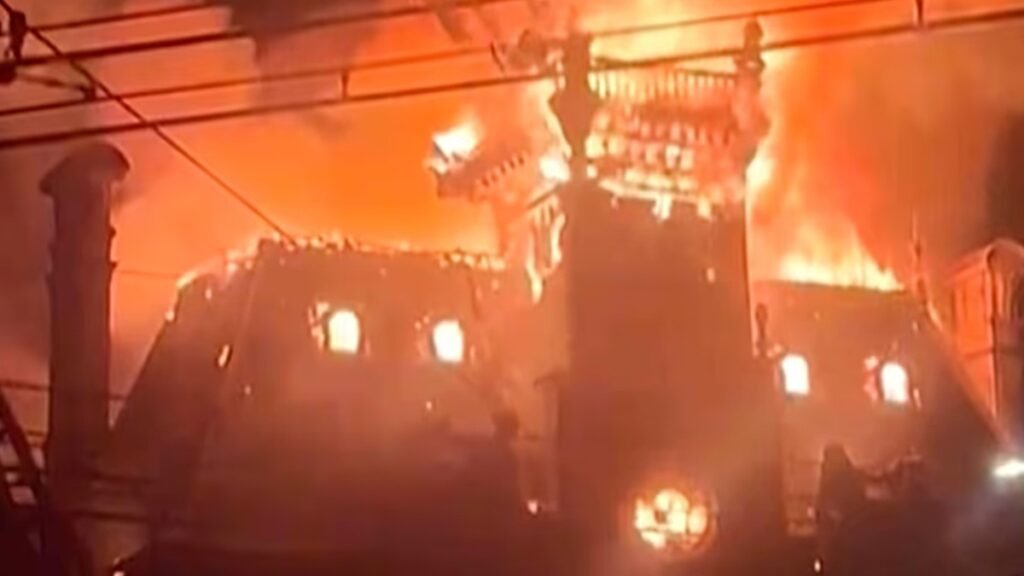 Preso suspeito do incêndio da prefeitura de Limoges