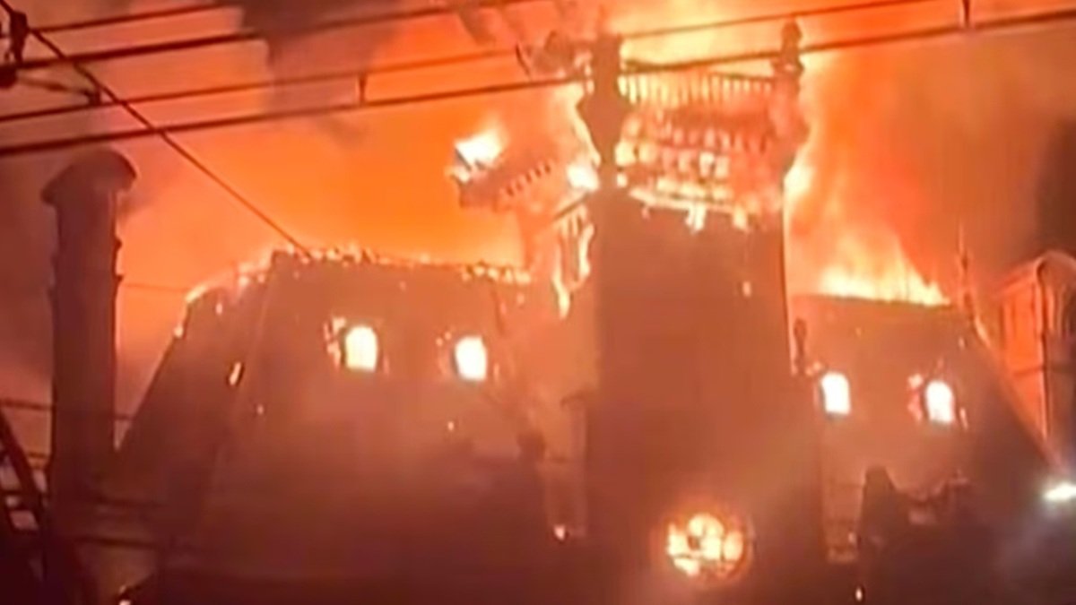 França incêndio Prefeitura de Limoges