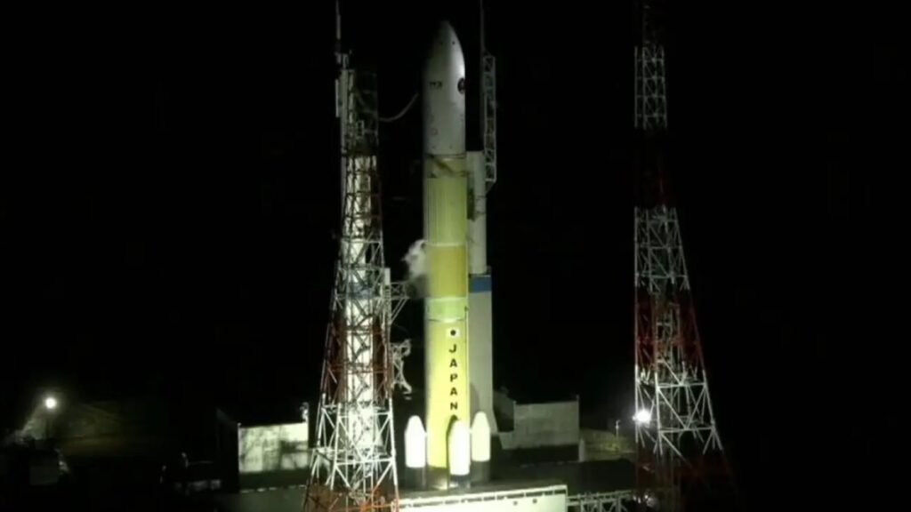 Foguete parte do Japão em missão para lua de Marte