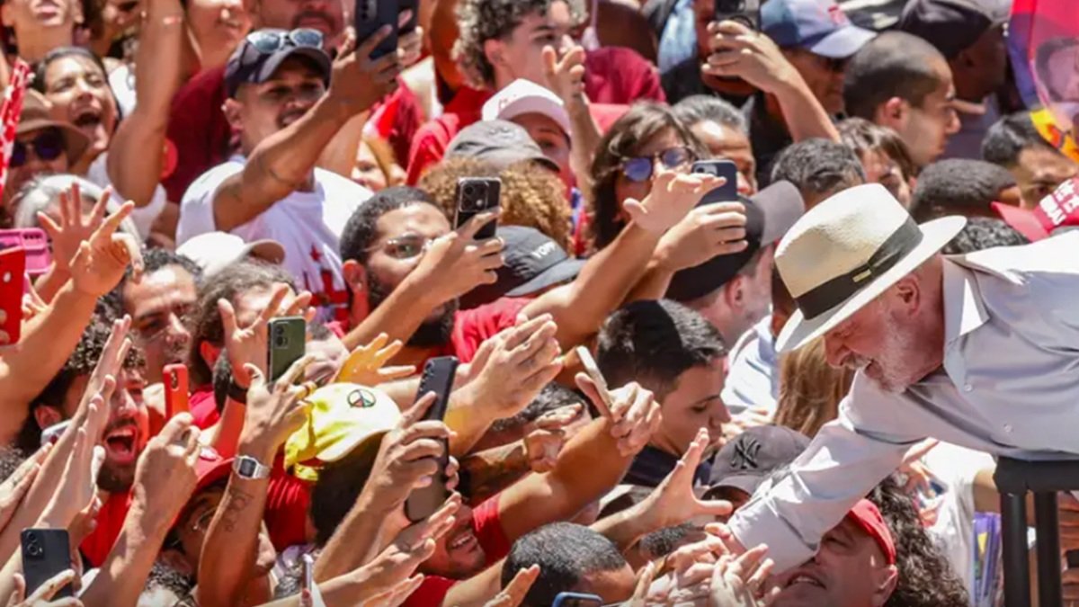 Lula da Silva campanha eleitoral Ceilândia DF Misto Brasil