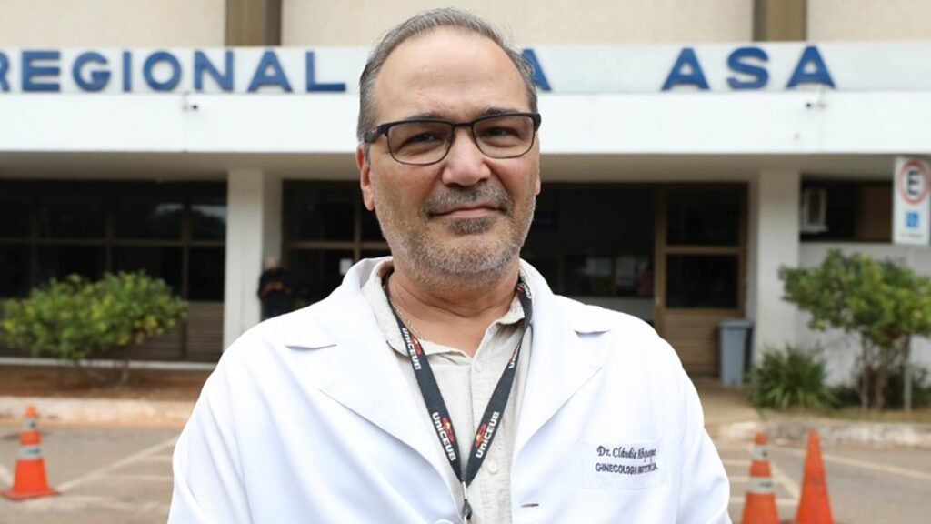 Cláudio Albuquerque avisou que Centro obstétrico do Hran terá nova estrutura para atendimento a gestantes e bebês/Paulo H. Carvalho/ Agência Brasília