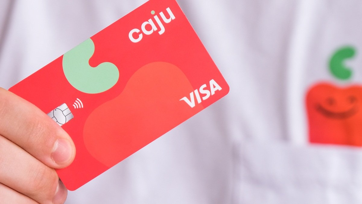 Cartão startup Caju negocios entregas Misto Brasil