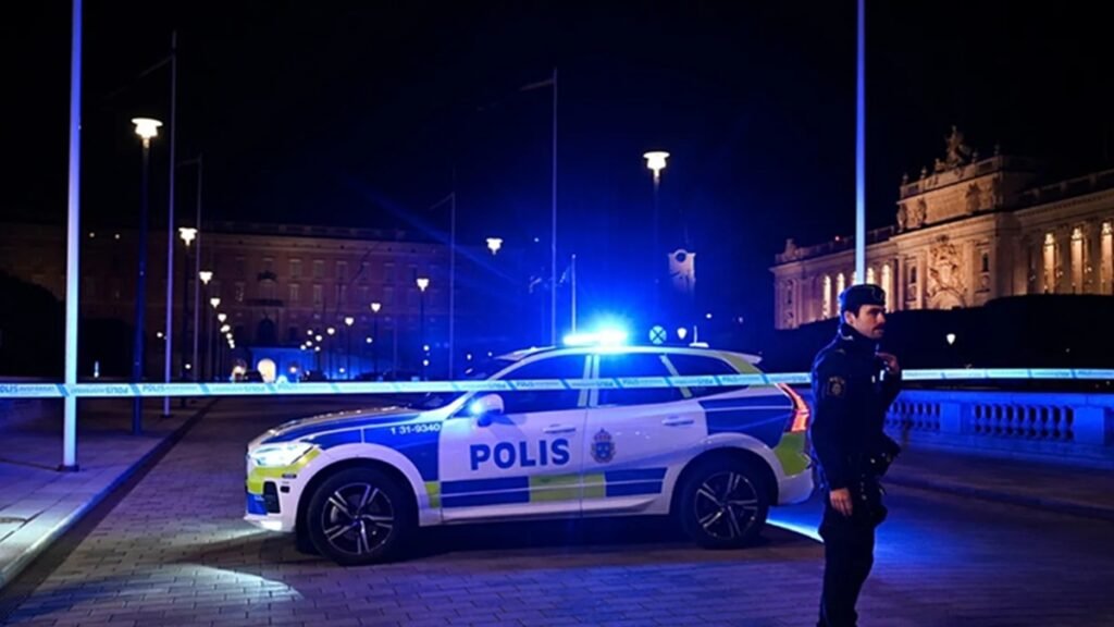 Homem armado é baleado em frente ao Palácio Real da Suécia